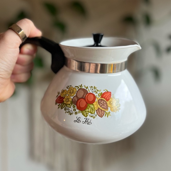 Vintage Other - Vintage Corning Ware Spice of Life Coffee Pot – P-104 – 6 Cup – 1970s Carafe